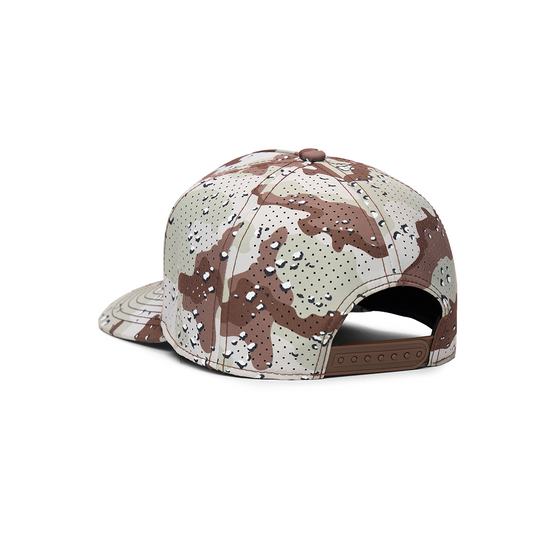Webb Western Desert Storm cap, rear angle showing the adjustable snapback closure