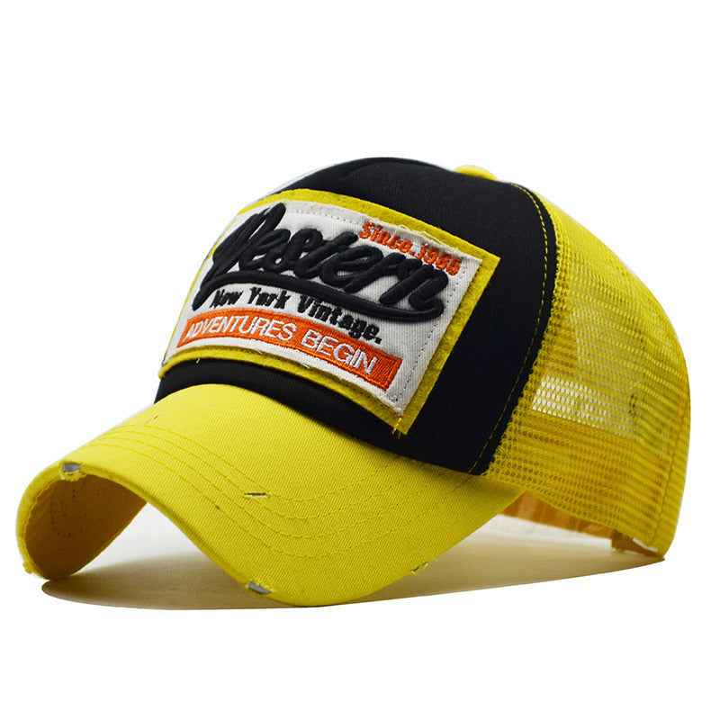 Unisex Classic Embroidered Cotton Baseball Cap