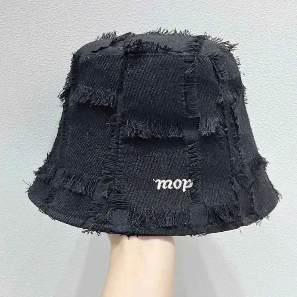 Frayed Edge Bucket Hat