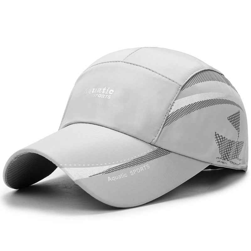 Unisex Quick-Dry Mesh Running Cap – Lightweight Outdoor Sports Hat