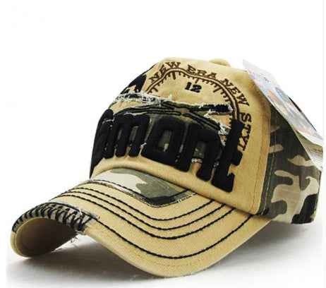 Camouflage Embroidery Baseball Caps