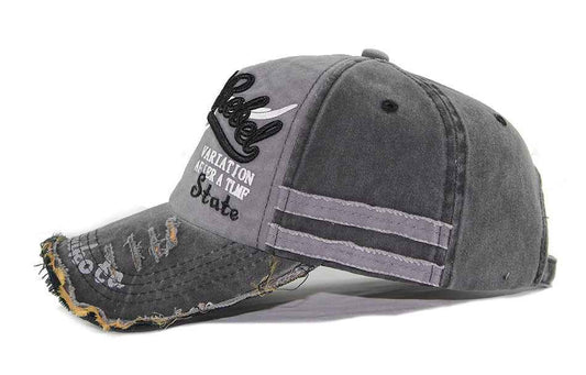 Rugged Western Bull Head Embroidered Baseball Cap