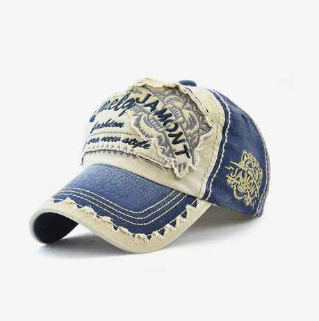 Unisex Vintage Tiger Embroidered Baseball Caps