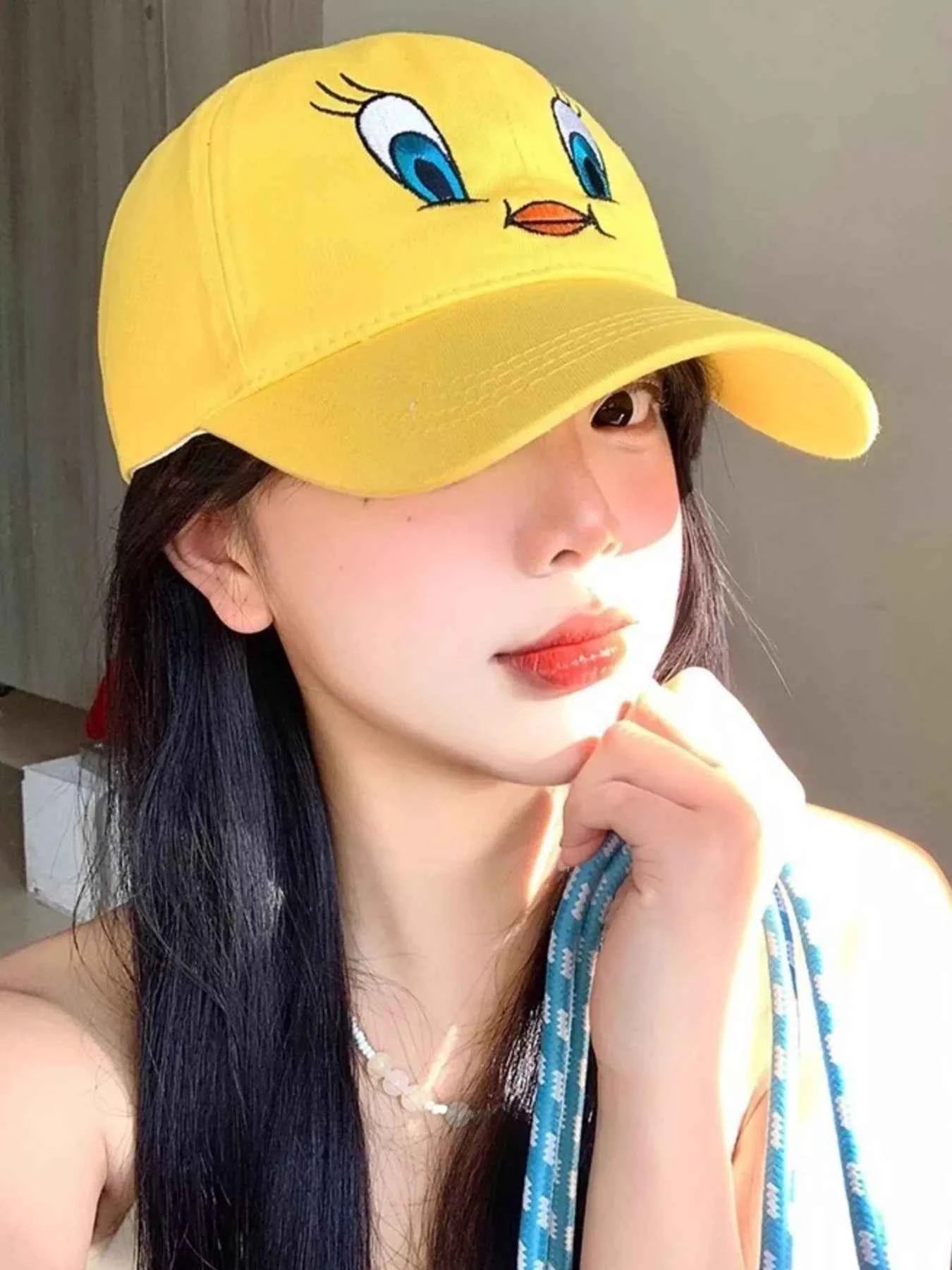 Duck Embroidered Baseball Cap