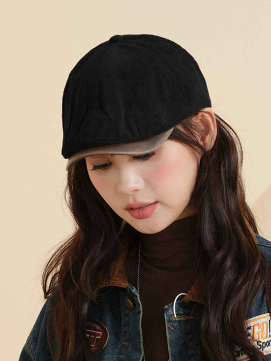 Vintage Corduroy Newsboy Cap