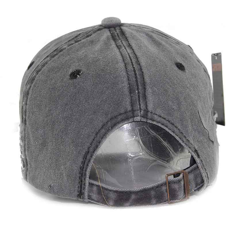 Rugged Western Bull Head Embroidered Baseball Cap