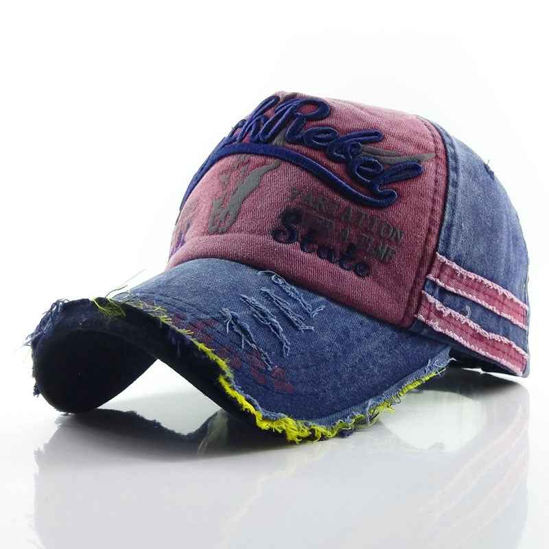 Unisex Embroidery Retro Baseball Caps