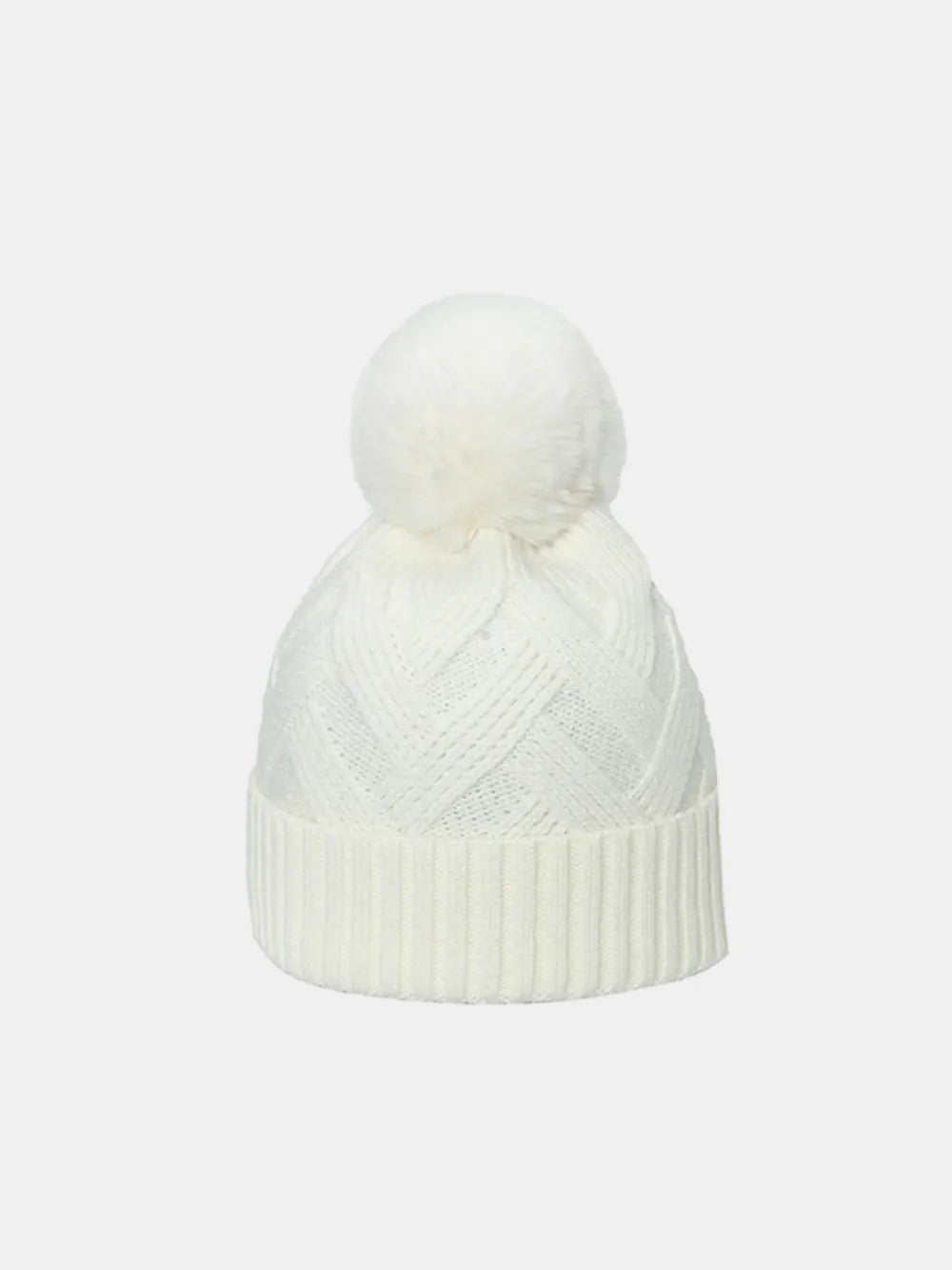 Roll Rim Hat with Pompom - product detail image 7