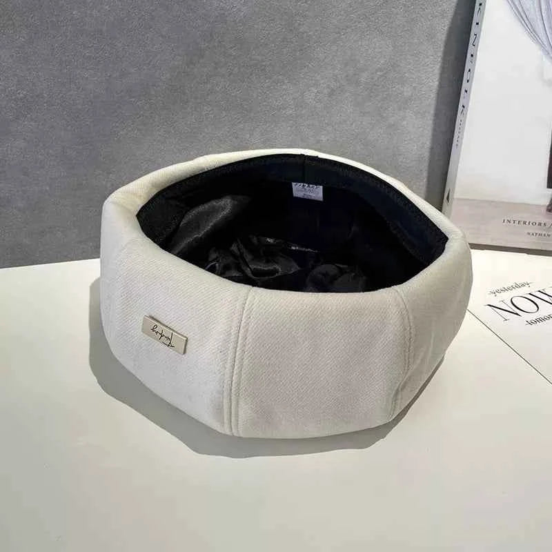 Classic Solid Color Beret Hat