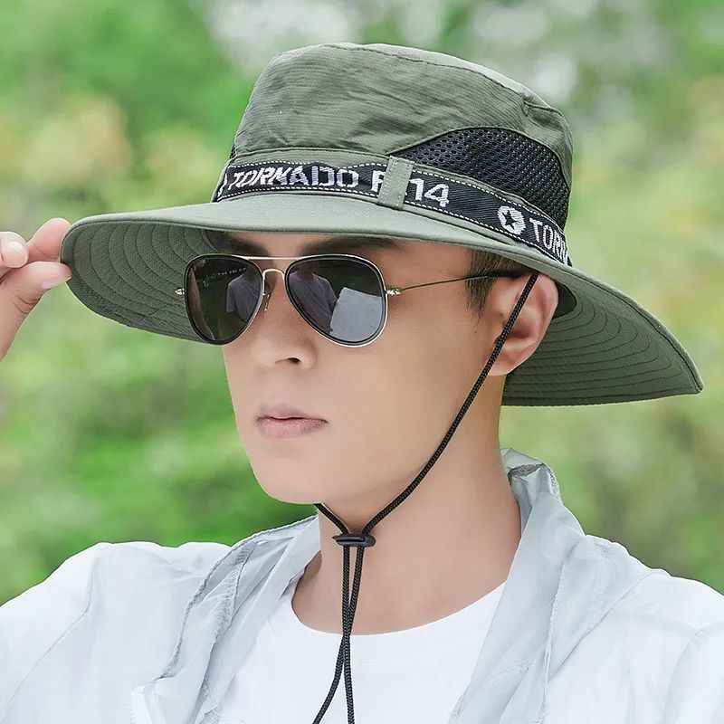 Men's Outdoor Big Brim Sun Hat