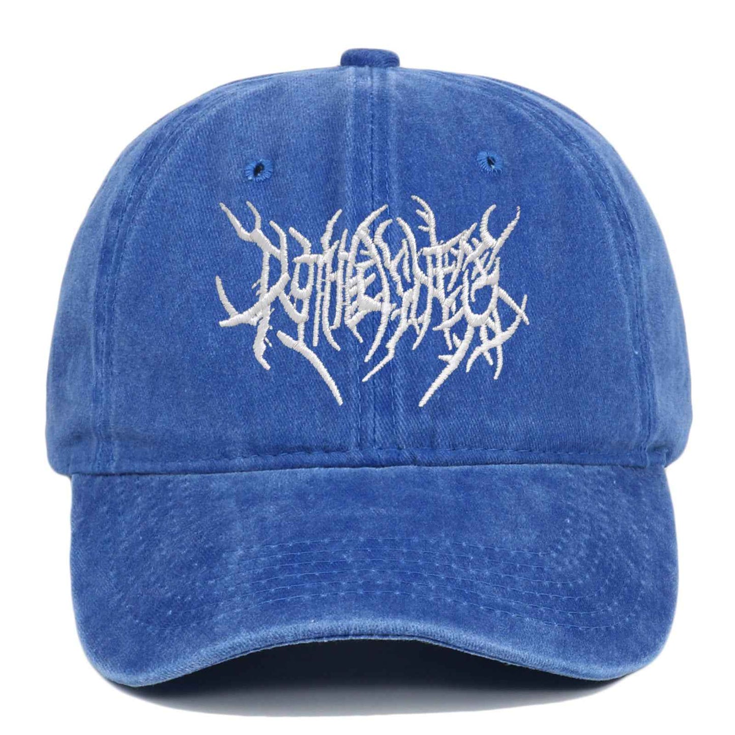 Retro Washed Baseball Cap Embroidered Hat