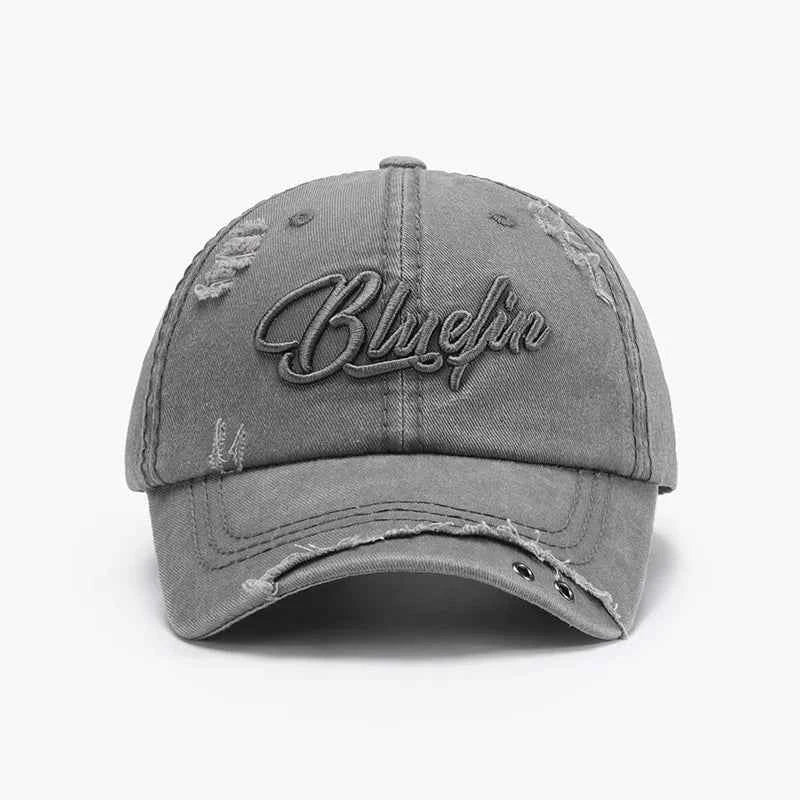 Embroidered Letter Cotton Baseball Cap