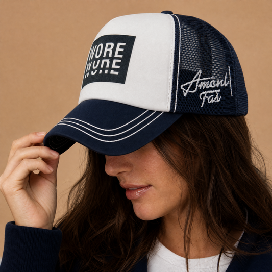 Unisex Printed Mesh Trucker Cap – Adjustable Baseball Hat