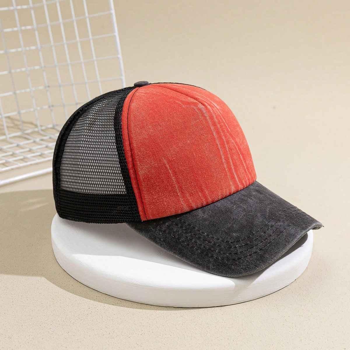 Unisex Breathable Mesh Baseball Cap Sun Protection Hat