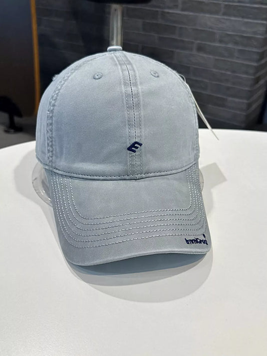 Casual embroidered cotton baseball cap - product photo 2