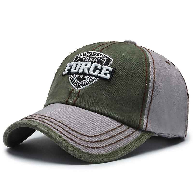 Unisex Letter Embroidered Twill Baseball Cap