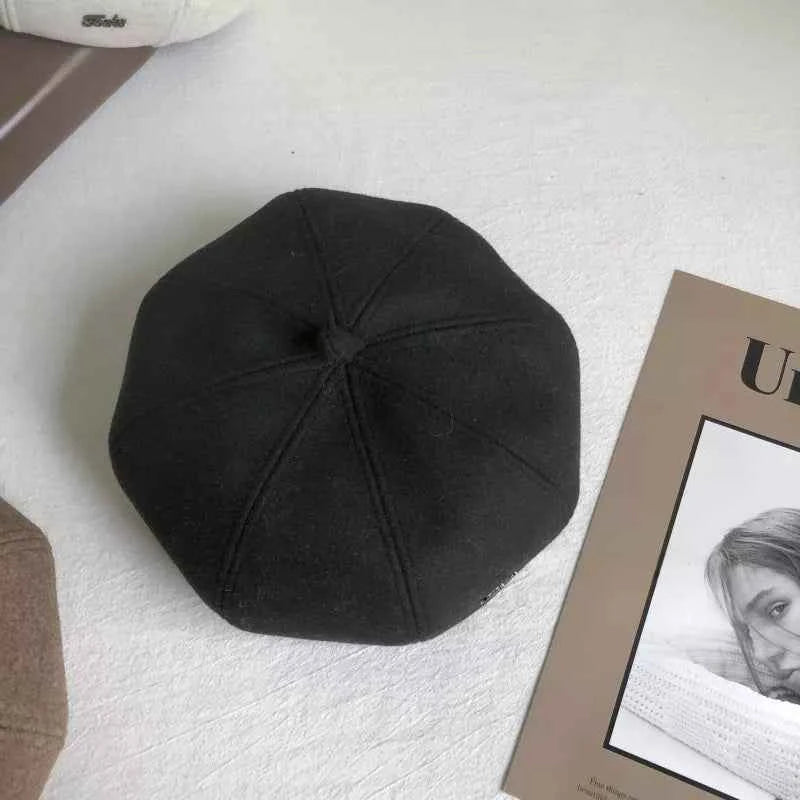 Solid Color Beret Hat