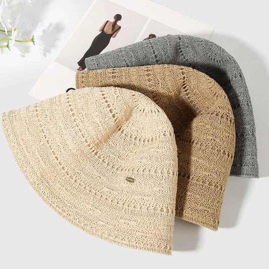 Breathable Knitted Bucket Hat