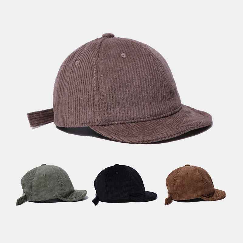 Adjustable corduroy baseball cap color lineup