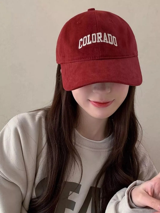 Casual embroidered baseball cap - product photo 2