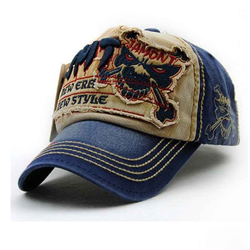 Vintage Tiger Embroidered Baseball Cap