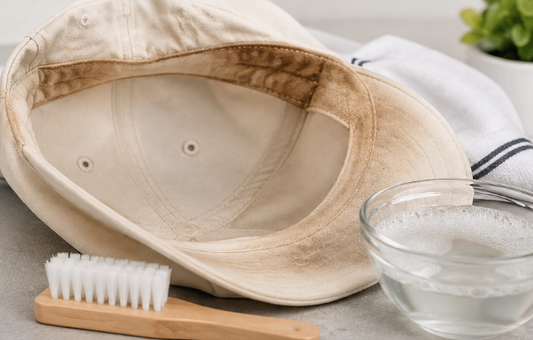 How to Remove Sweat Stains From a Hat Safely