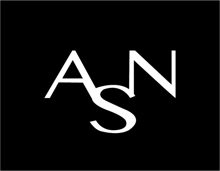ASN Hats logo with a white ASN monogram on a black background