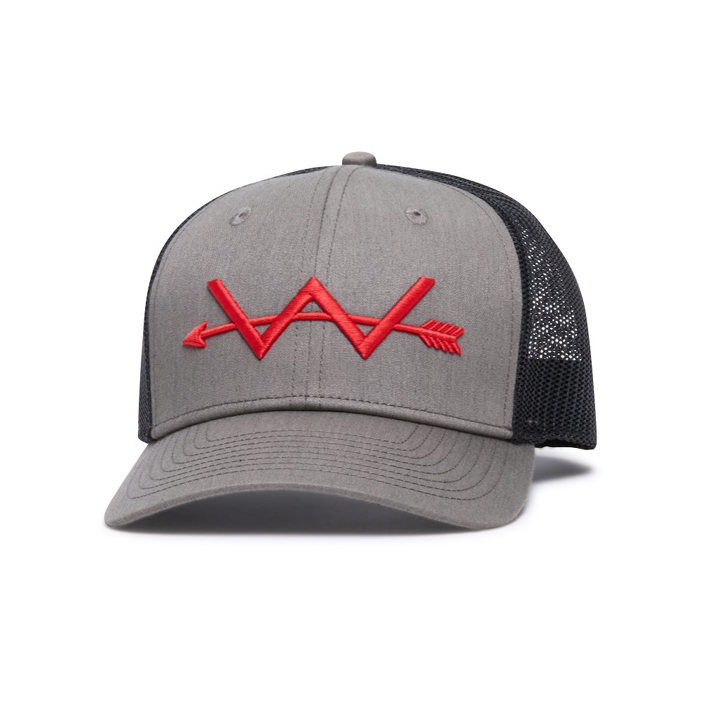 Webb Western Rancher cap, angled front showing the embroidered front logo