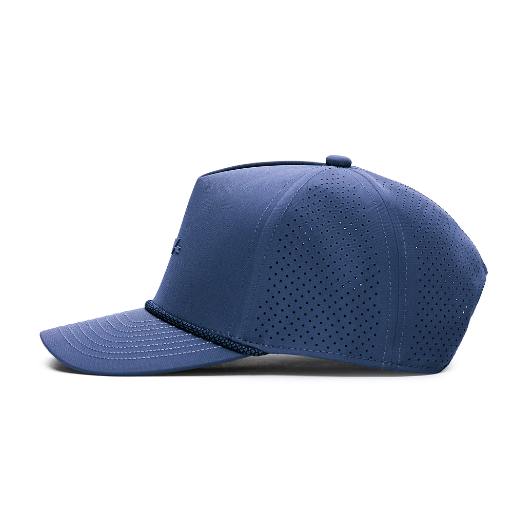 Webb Western Stealth (Navy) cap, opposite side showing the perforated panels