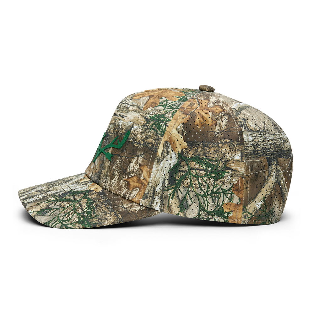 Webb Western Realtree EDGE® (Original) cap, opposite side showing the perforated panels