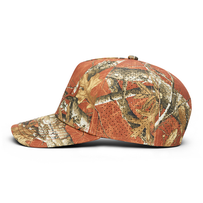 Webb Western Realtree EDGE® (Burnt orange) cap, opposite side showing the perforated panels