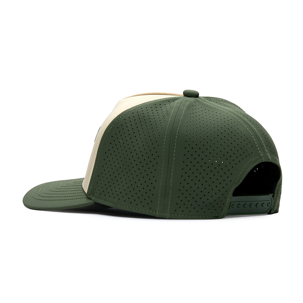 Webb Western Timberline cap, rear angle showing the adjustable snapback closure