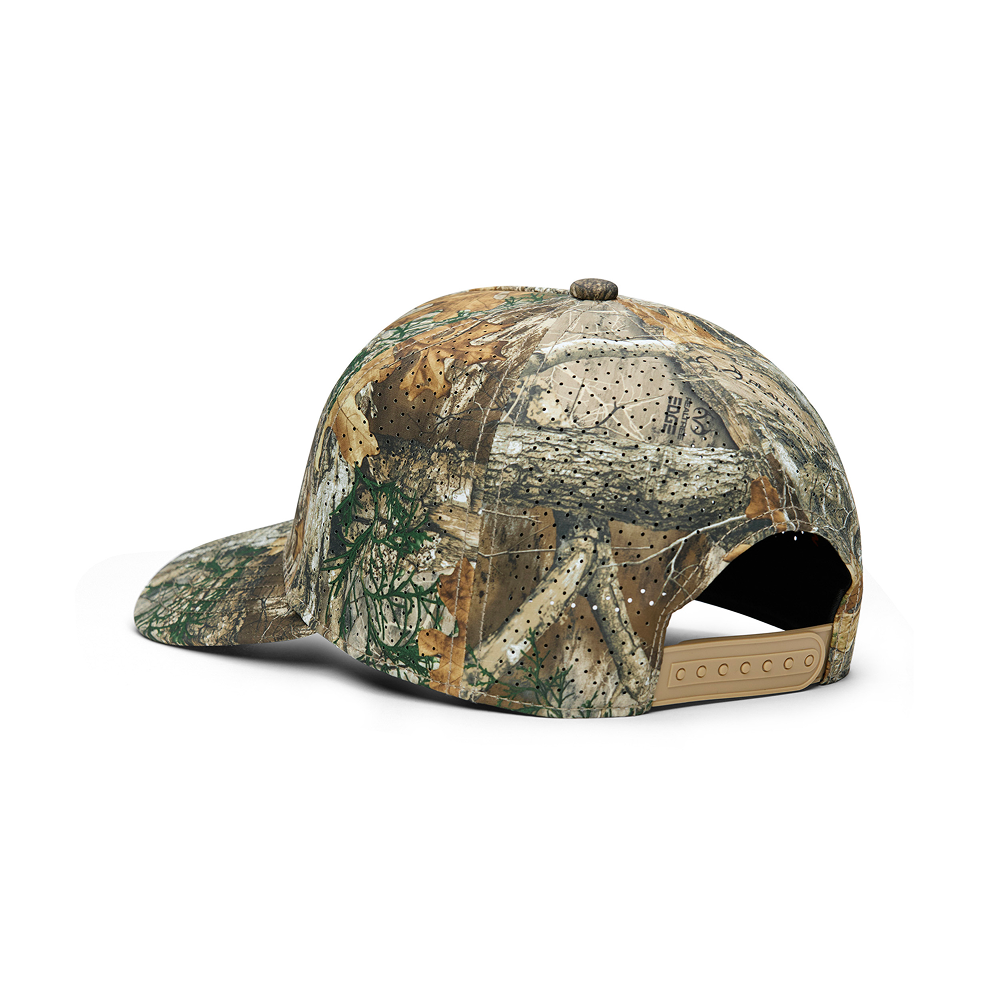 Webb Western Realtree EDGE® (Original) cap, rear angle showing the adjustable snapback closure