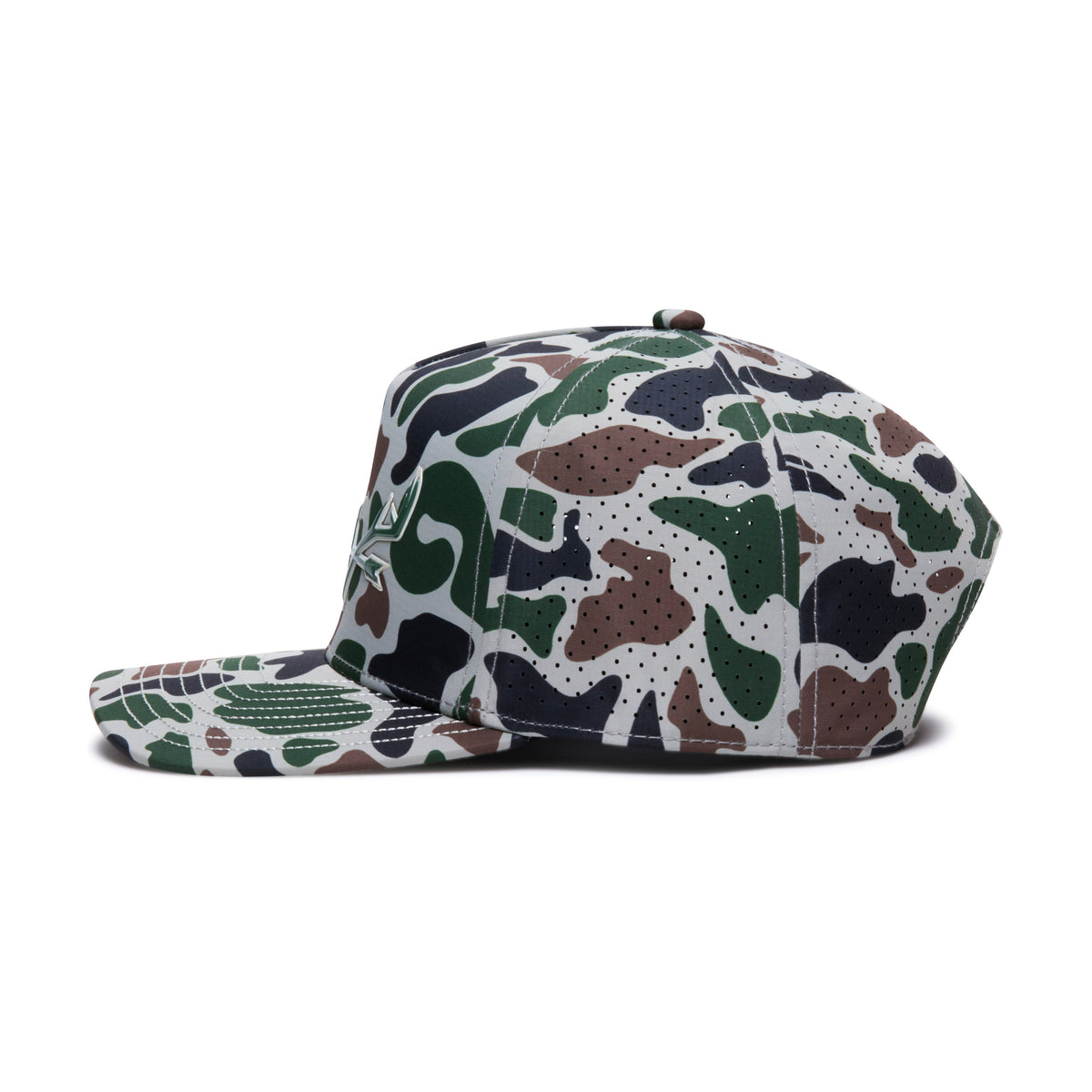 Webb Western Marshland cap, opposite side showing the perforated panels