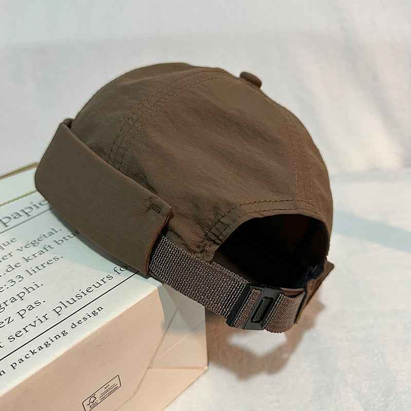Unisex Adjustable Brimless Docker Cap