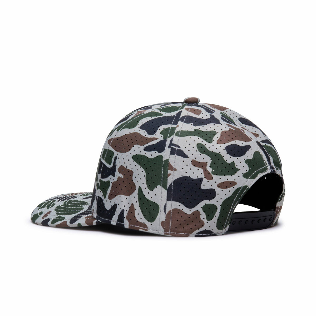 Webb Western Marshland cap, rear angle showing the adjustable snapback closure