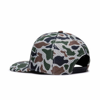 Webb Western Marshland cap, rear angle showing the adjustable snapback closure
