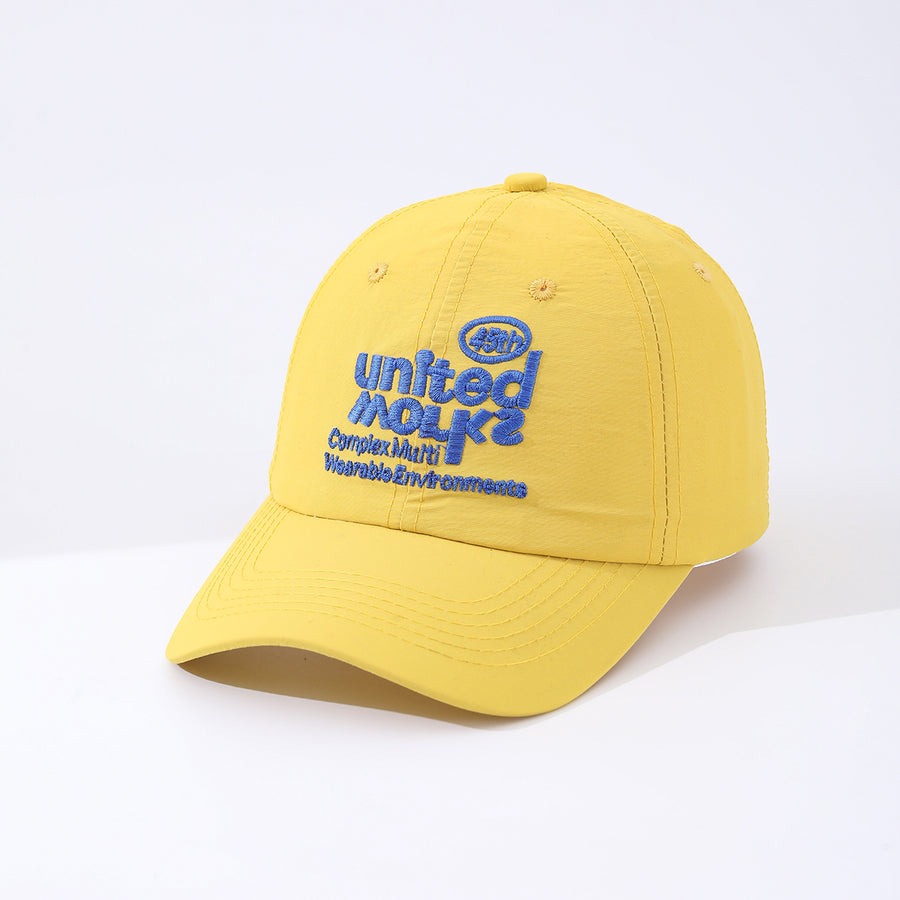 45 Embroidered Cap – Adjustable Casual Outdoor Hat