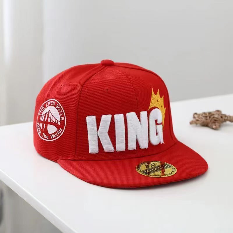 Black embroidered streetwear snapback side profile