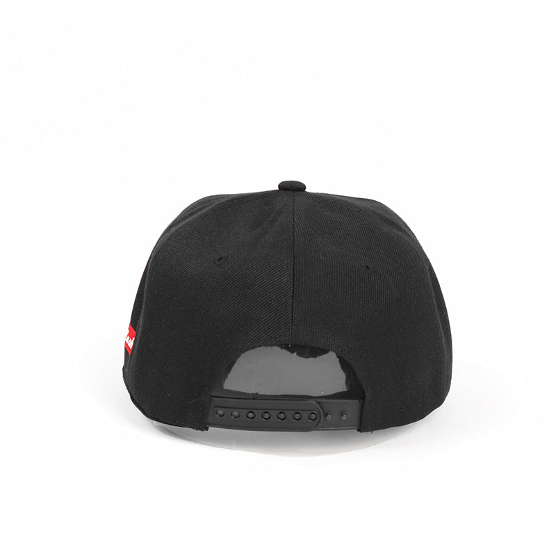 Parental advisory snapback contrast options