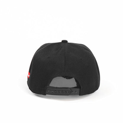 Parental advisory snapback contrast options