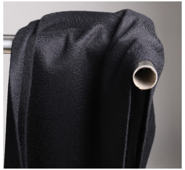Unisex cashmere fringed winter scarf - product photo 2