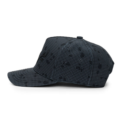 Webb Western DNC (black) cap, opposite side showing the perforated panels