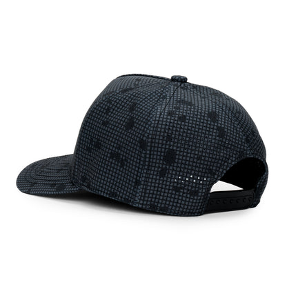 Webb Western DNC (black) cap, rear angle showing the adjustable snapback closure