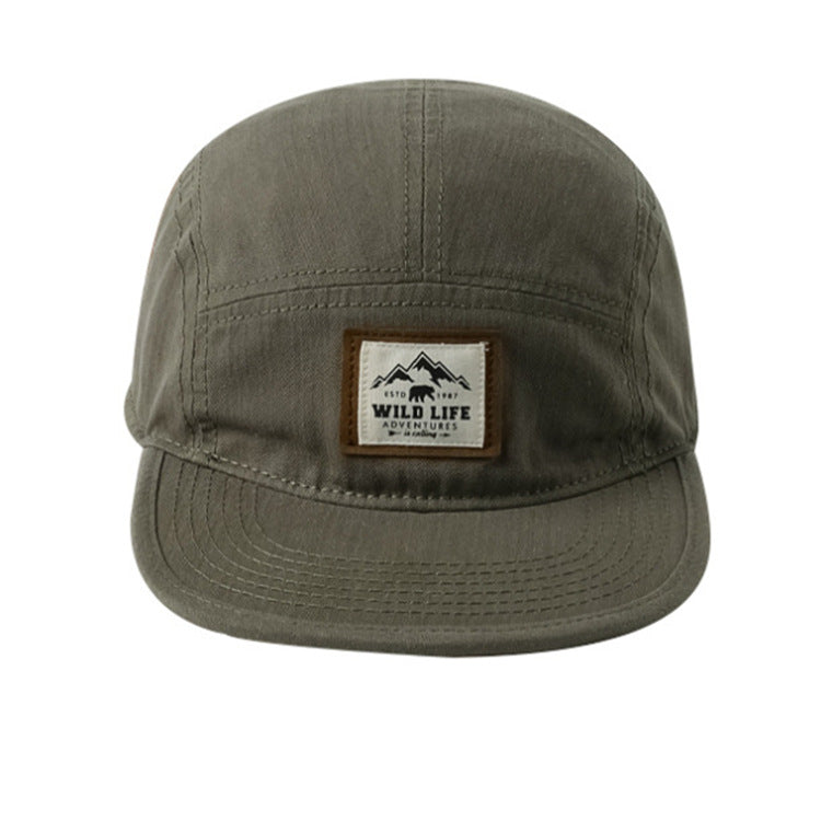 Acrylic mountain cap flat-top construction