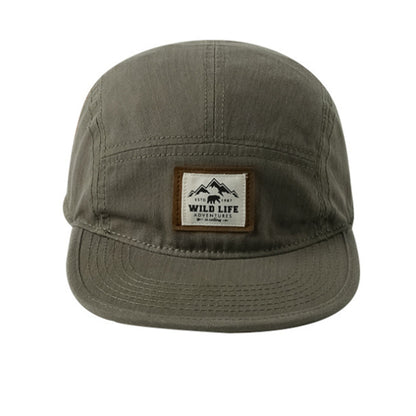 Acrylic mountain cap flat-top construction