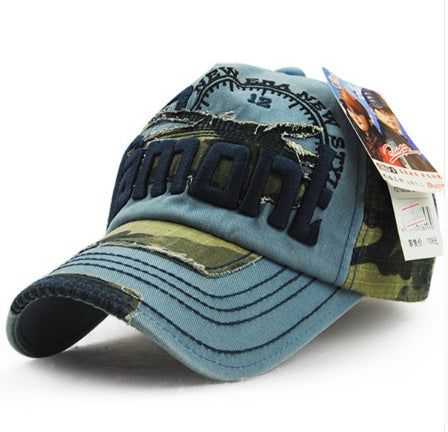 Camouflage Embroidery Baseball Caps