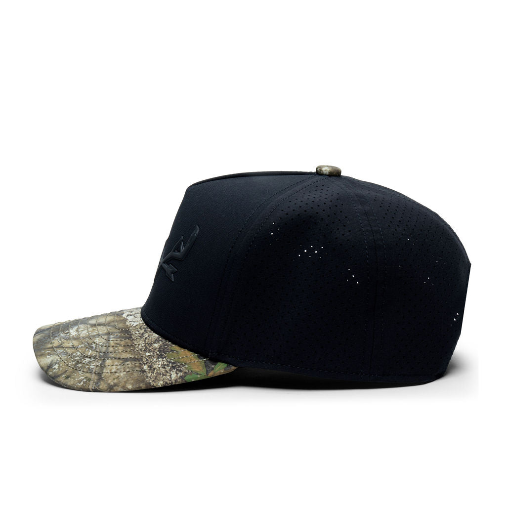 Webb Western Blackwood APX® cap, opposite side showing the perforated panels