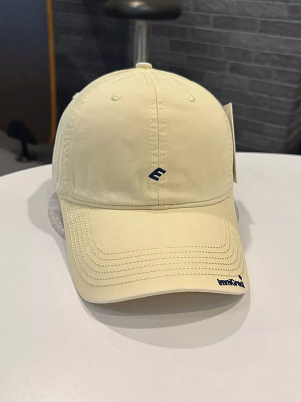 Casual embroidered cotton baseball cap - product photo 1