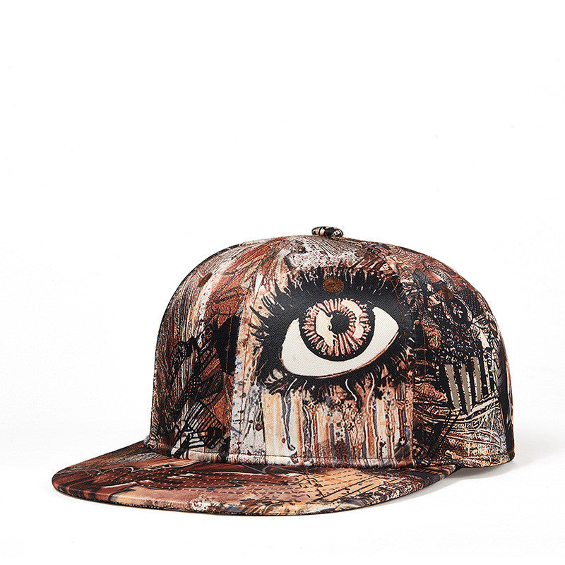 Graffiti print snapback five-color assortment